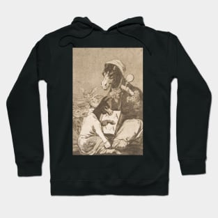 Might Not the Pupil Know More? by Francisco Goya Hoodie